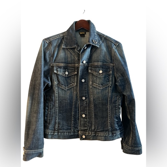 Manuel Jackets & Blazers - Classic Dark Blue Women's Denim Jacket